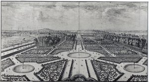 The Tuileries Garden by Israël Silvestre the Younger